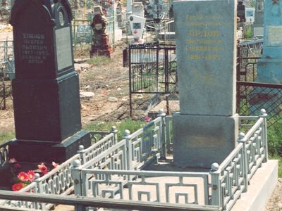 Могила М.А. Орлова, агролесомелиоратора, героя  труда, лауреата Сталинской премии (1881-1955 гг.)