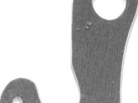 Держатель заднего переключателя "петух" Meta №156 фрезерованный (серебристый)