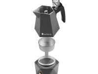 Гейзерная кофеварка Polaris Kontur-4C