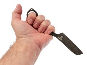 Скелетный нож Mr.Blade Abuser blackwash, сталь AUS-8
