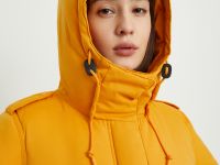 Пальто утепленное с утиным пухом