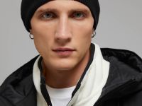 Шапка бини из шерсти