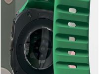 Ремешок VLP Pulse Band для Galaxy Watch Ultra 47 мм, силикон зеленый