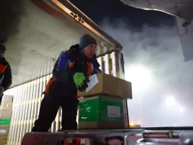 Северный завоз в арктические районы Якутии осуществляется при экстремально низких температурах