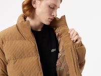 Мужская вельветовая куртка-пуховик Lacoste