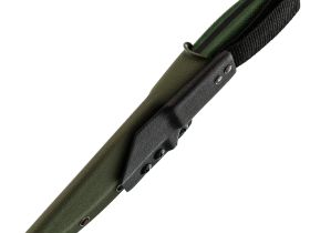 Нож Стрела, сталь VG-10, рукоять зеленая микарта