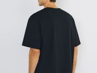 Футболка с объёмной вышивкой, Черный