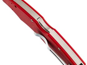 Складной нож Steelclaw Коп 1, сталь D2, рукоять G10, красный