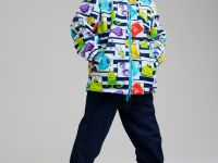 Куртка текстильная с полиуретановым покрытием для мальчиков (ветровка)