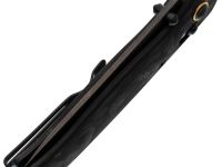 Складной нож SRM Medal 255L-FB2, сталь 140Cr, рукоять измельчённый карбон, черный