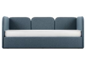 Детская кровать Имми-2 90 Рогожка Синий