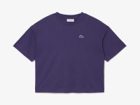 Женская хлопковая Футболка Lacoste