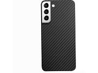 Чехол-накладка K-Doo Kevlar Case для Samsung Galaxy S22+ карбоновый (черно-серый в полоску)