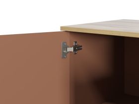 Тумба Модерн 140x88 Терракотовый