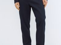 Чиносы с ремнём, Синий