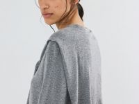 Джемпер с декором, Серый