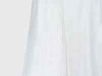 Брюки из полупрозрачной ткани, Белый