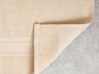 Полотенце махровое Базена/Basena, крем-брюле