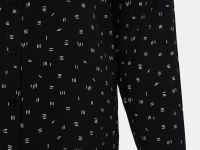 Блузка свободного кроя с отложным воротником