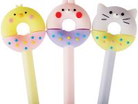 Ручка шариковая MESHU "Sweet Donats" 0,7 мм, синяя, корпус ассорти