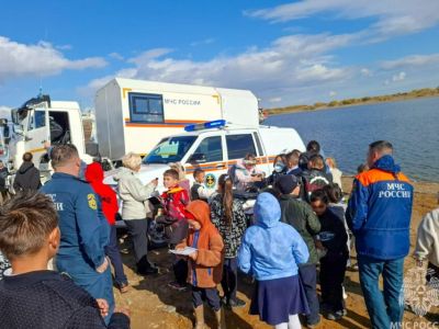 Сотрудники ГИМС провели урок безопасности для учащихся Жатайской школы