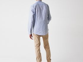 Мужские брюки Lacoste приталенного кроя