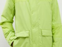 Куртка oversize силуэта с капюшоном