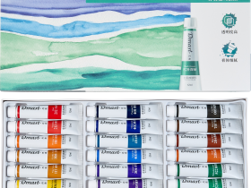 Набор акварели Dmast 24 тубы по 12 мл в картонной упаковке