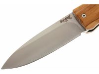 Складной нож LionSteel Opera, сталь D2, рукоять оливковое дерево