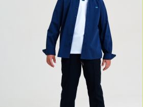 Сорочка текстильная для мальчиков (comfort fit)