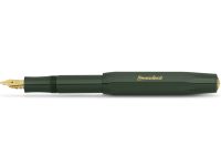 Ручка перьевая Kaweco CLASSIC Sport F 0,7 мм, чернила синие, корпус зеленый