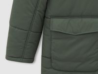 Полупальто утепленное с воротником-стойкой