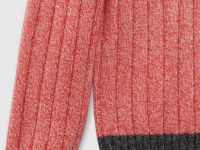 Джемпер прямого силуэта с шерстью