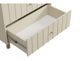 Комод Моррис 83x90 Светло-бежевый