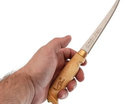 Филейный нож Rapala FNF6, нержавеющая сталь, лакированная береза