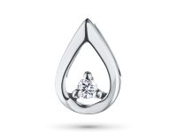Подвеска из серебра с бриллиантом э0601пд10174700