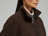 Свободная куртка из шерпы