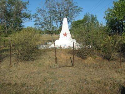 Братская могила участников гражданской войны и советских воинов, погибших в период Сталинградской битвы