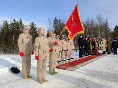 Эстафета Знамени Победы пришла в Мирнинский район