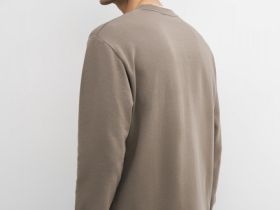 Базовый свитшот, Бежевый