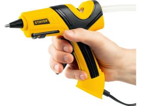 Пистолет термоклеевой электрический STAYER PRO 11, d 11 мм, 18 г/мин