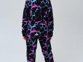 Комплект трикотажный для девочек: толстовка, брюки