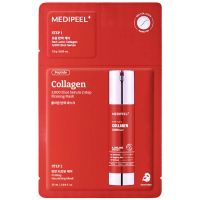 Двухфазная маска с коллагеном и микроиглами MEDIPEEL Red Lacto Collagen 3000 Shot Serum 2 Step Mask