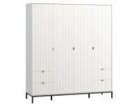 Распашной шкаф Трейвис 4-181x205 Белый