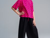 Фуфайка трикотажная для девочек (футболка)