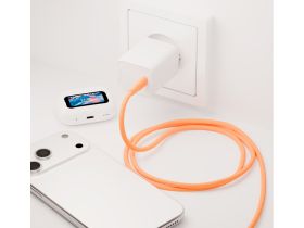 Кабель VLP Color Line USB-C / USB-C 1 м Оранжевый