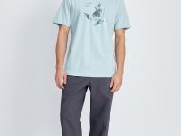 Свободная футболка с принтом