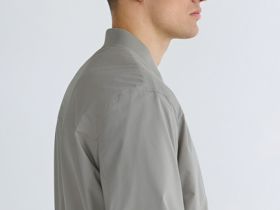 Бомбер на молнии, Бежевый