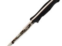 Туристический нож Honor Ranger, сталь D2 с гравировкой, рукоять черный G10