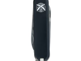 Нож перочинный Stinger 65 мм, 7 функций, рукоять ABS-пластик, черный